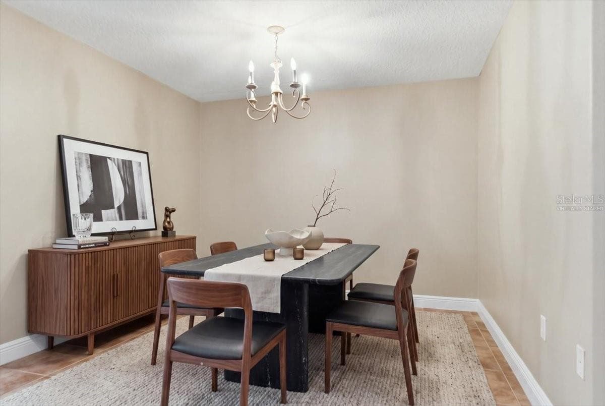 virtually staged - Dining Room - 2816 CLIFFE CT, OVIEDO