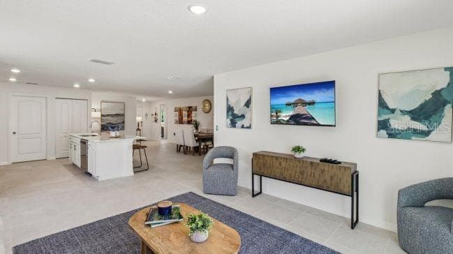 Model home - actual features may vary. - 5414 HORNAWAY AVE, SPRING HILL