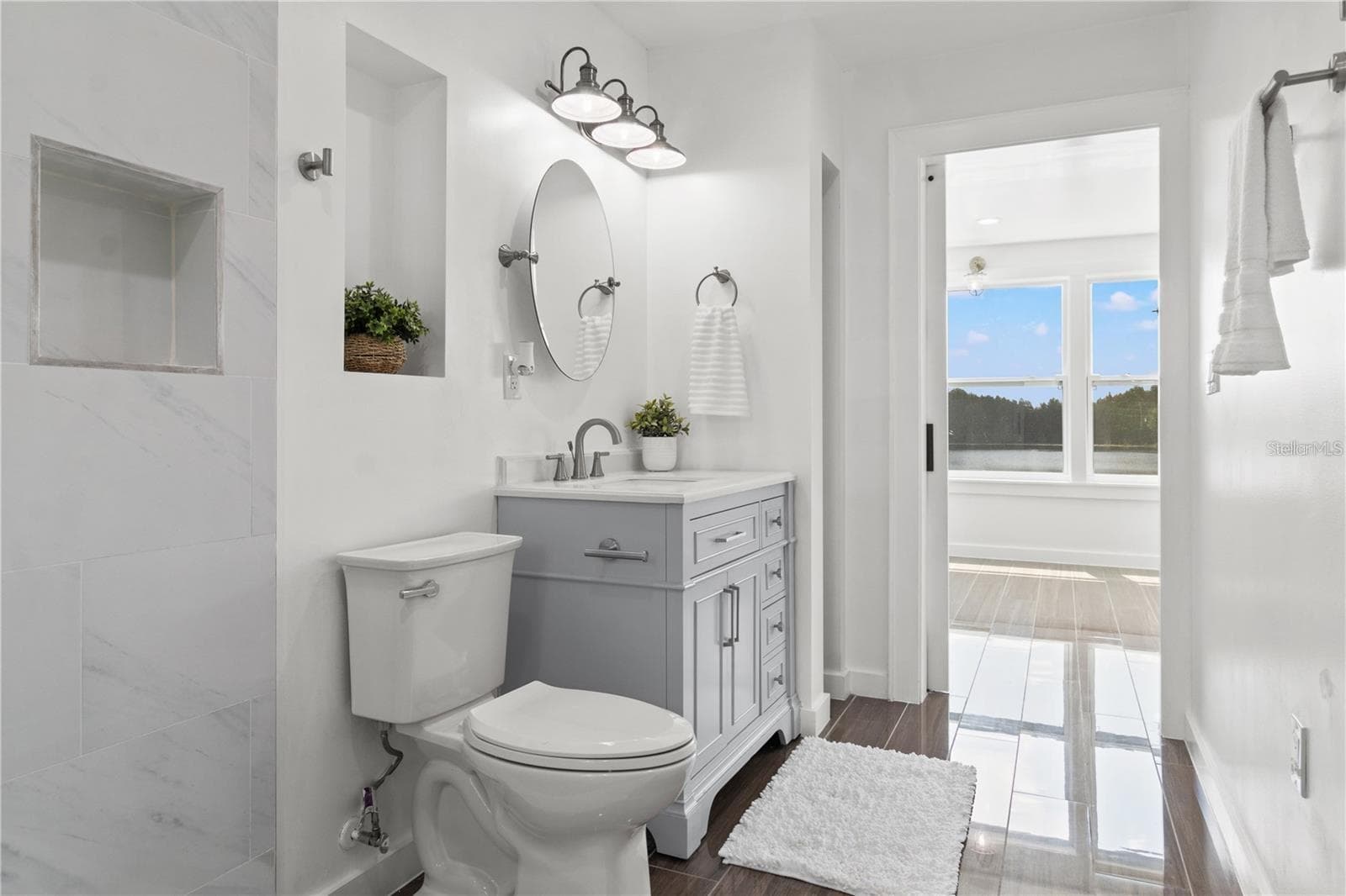 One of two Primary Bathrooms, 3rd floor - 10908 LAND O LAKES BLVD, LAND O LAKES