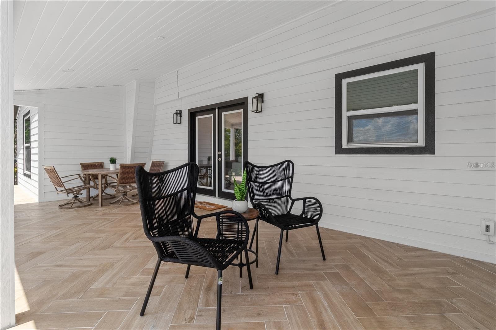 Back porch, deck, second floor - 10908 LAND O LAKES BLVD, LAND O LAKES