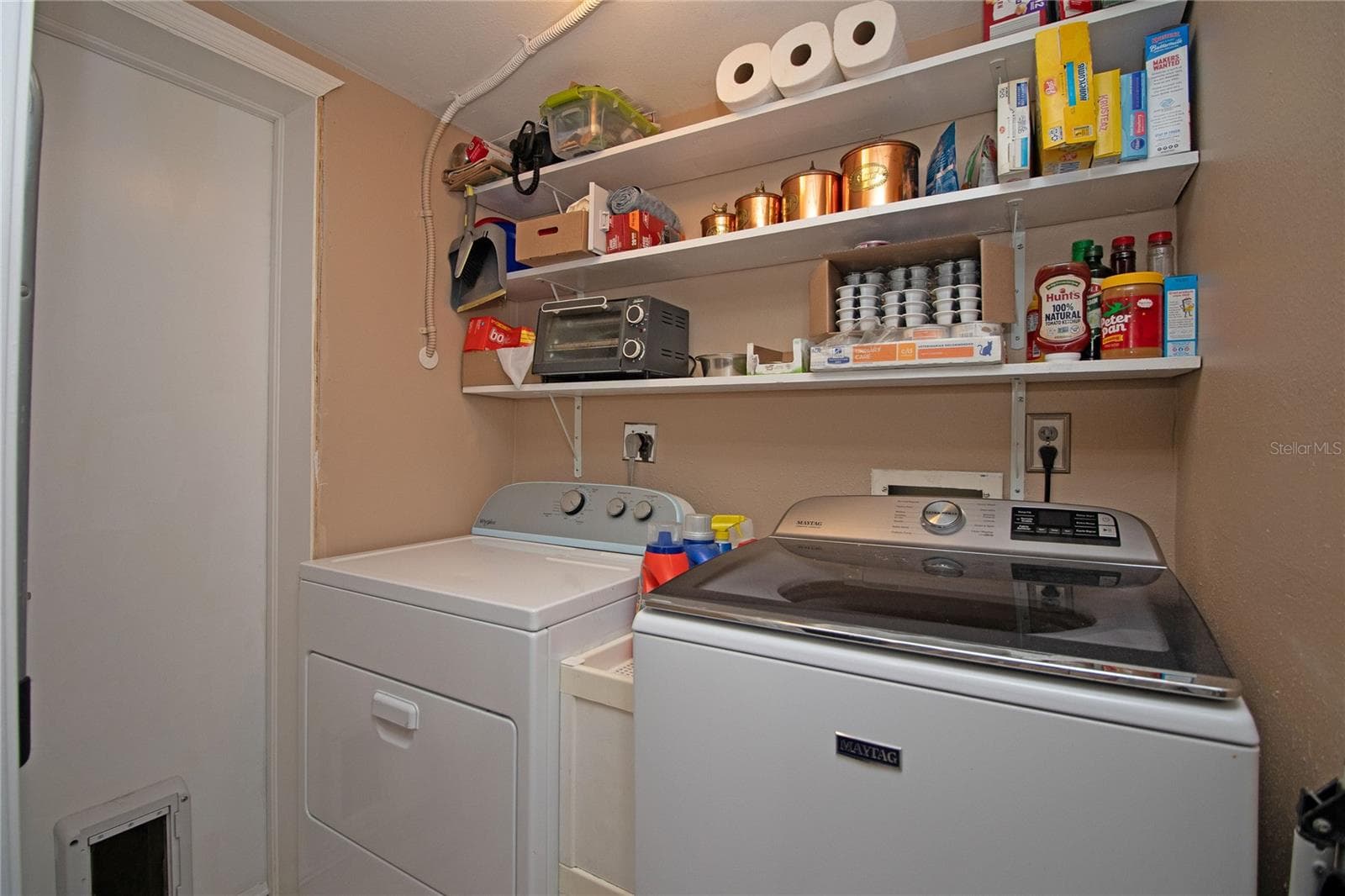 Laundry room. - 1640 CAPE HOPE AVE NE #2, ST PETERSBURG