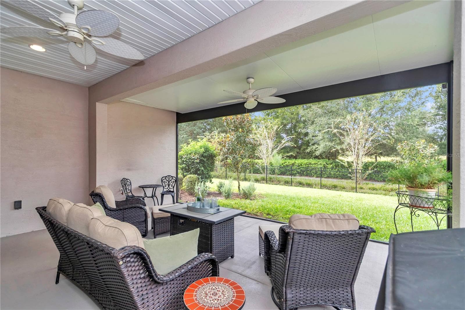 Extended and fully covered and screened lanai. - 4358 NW 57TH AVE, OCALA