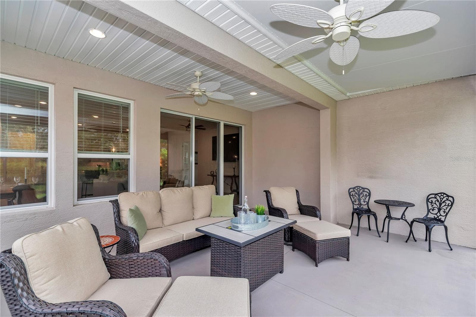 Extended and fully covered and screened lanai. - 4358 NW 57TH AVE, OCALA