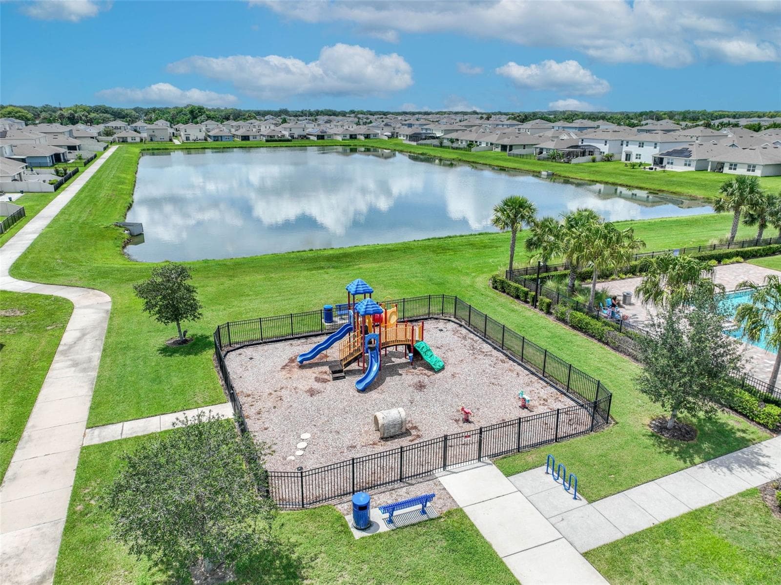 Community Playground overlooking Pond - 4367 LOOKING GLASS PL, SANFORD