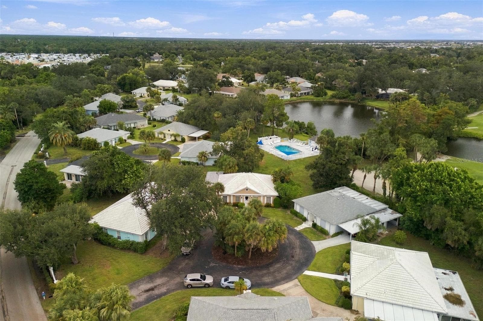 Aerial view of villas - 4 ANTIGUA CIR #6, ENGLEWOOD