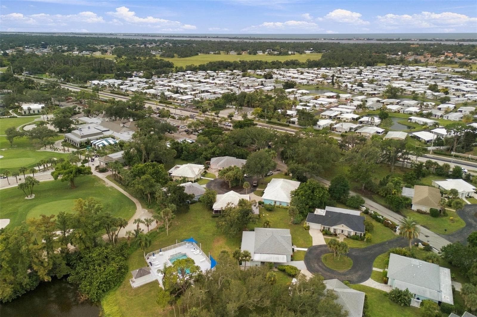 Aerial view - 4 ANTIGUA CIR #6, ENGLEWOOD