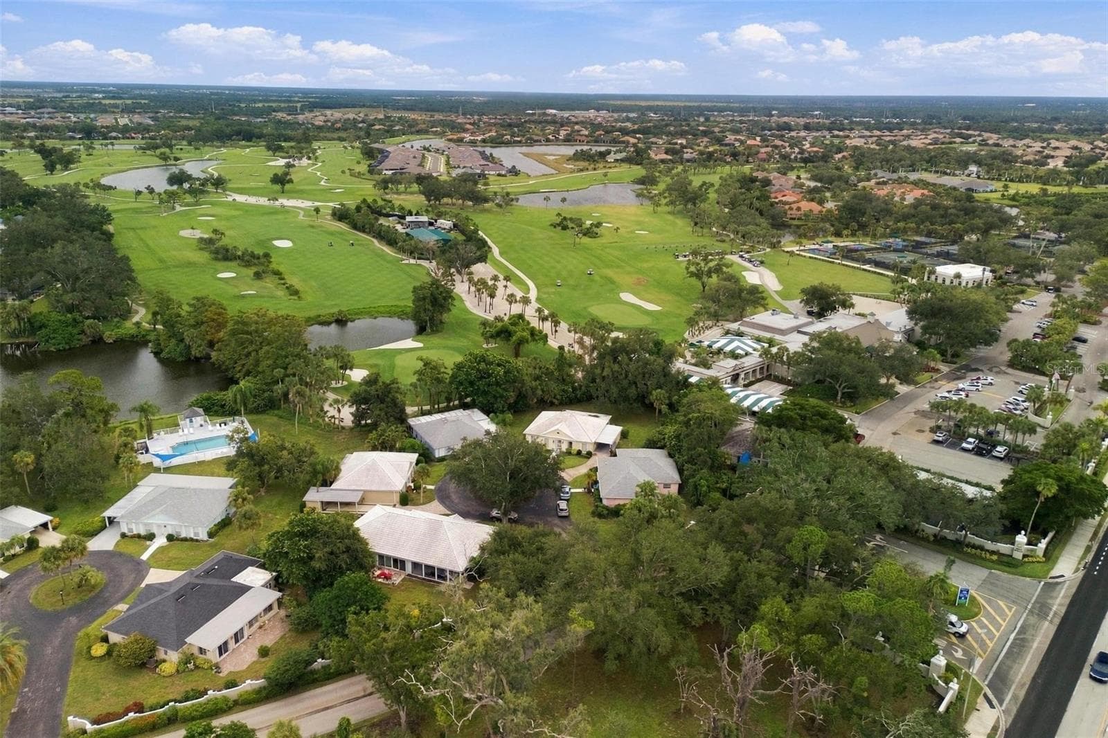Aerial view - 4 ANTIGUA CIR #6, ENGLEWOOD