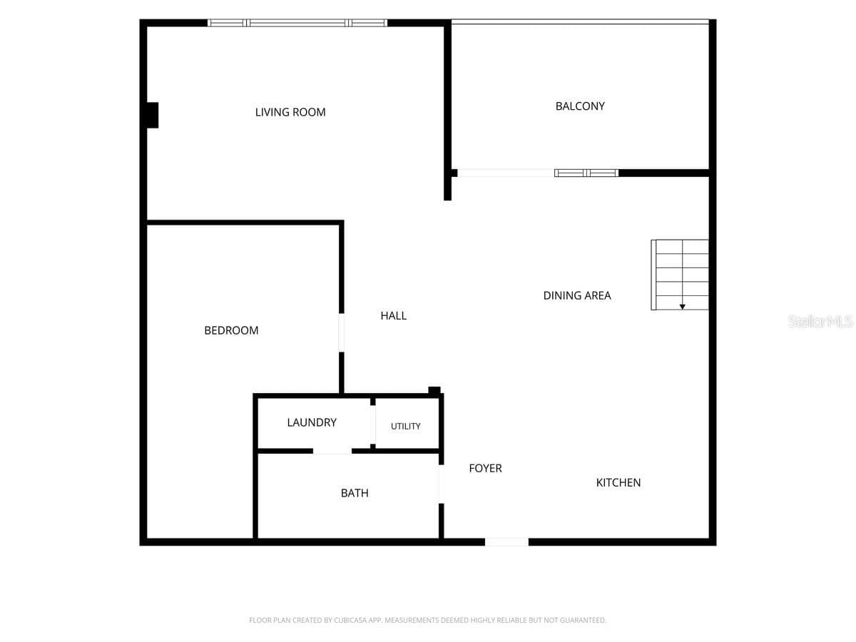 1st level floorplan - 101 S 12TH ST #405, TAMPA