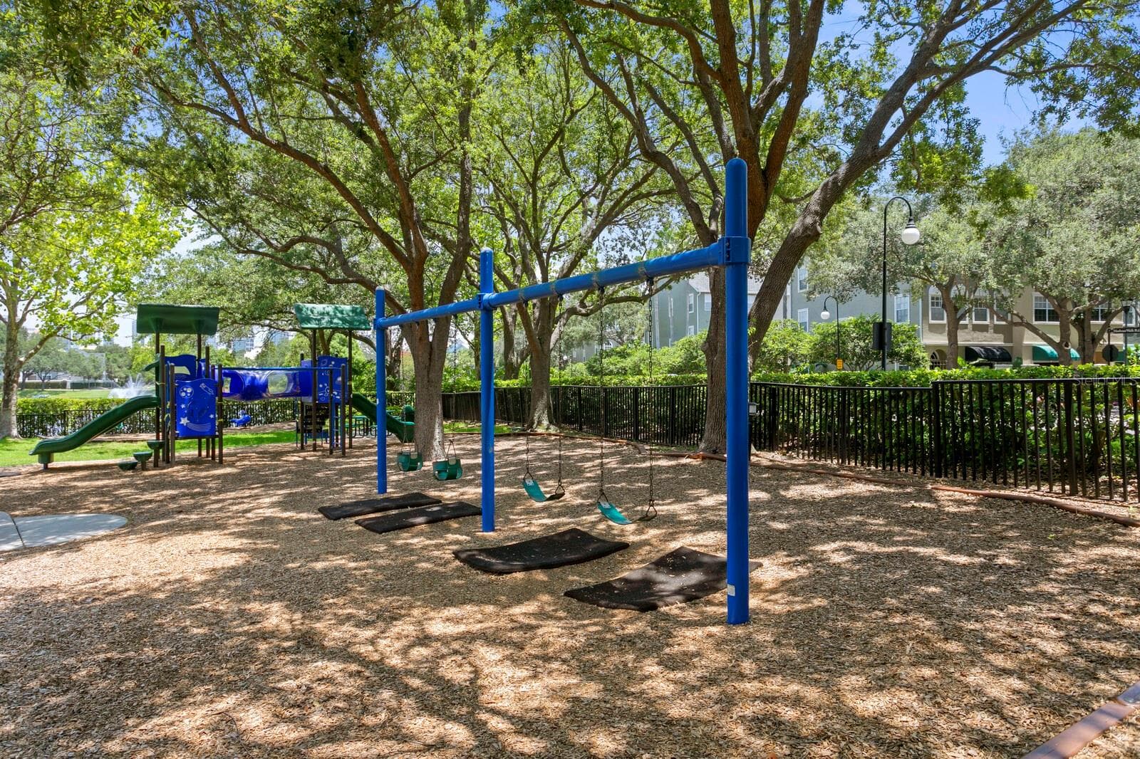 The playground within the community for your little family members is just one of the amenities for Harbour Island residents - 1000 S HARBOUR ISLAND BLVD #2306, TAMPA