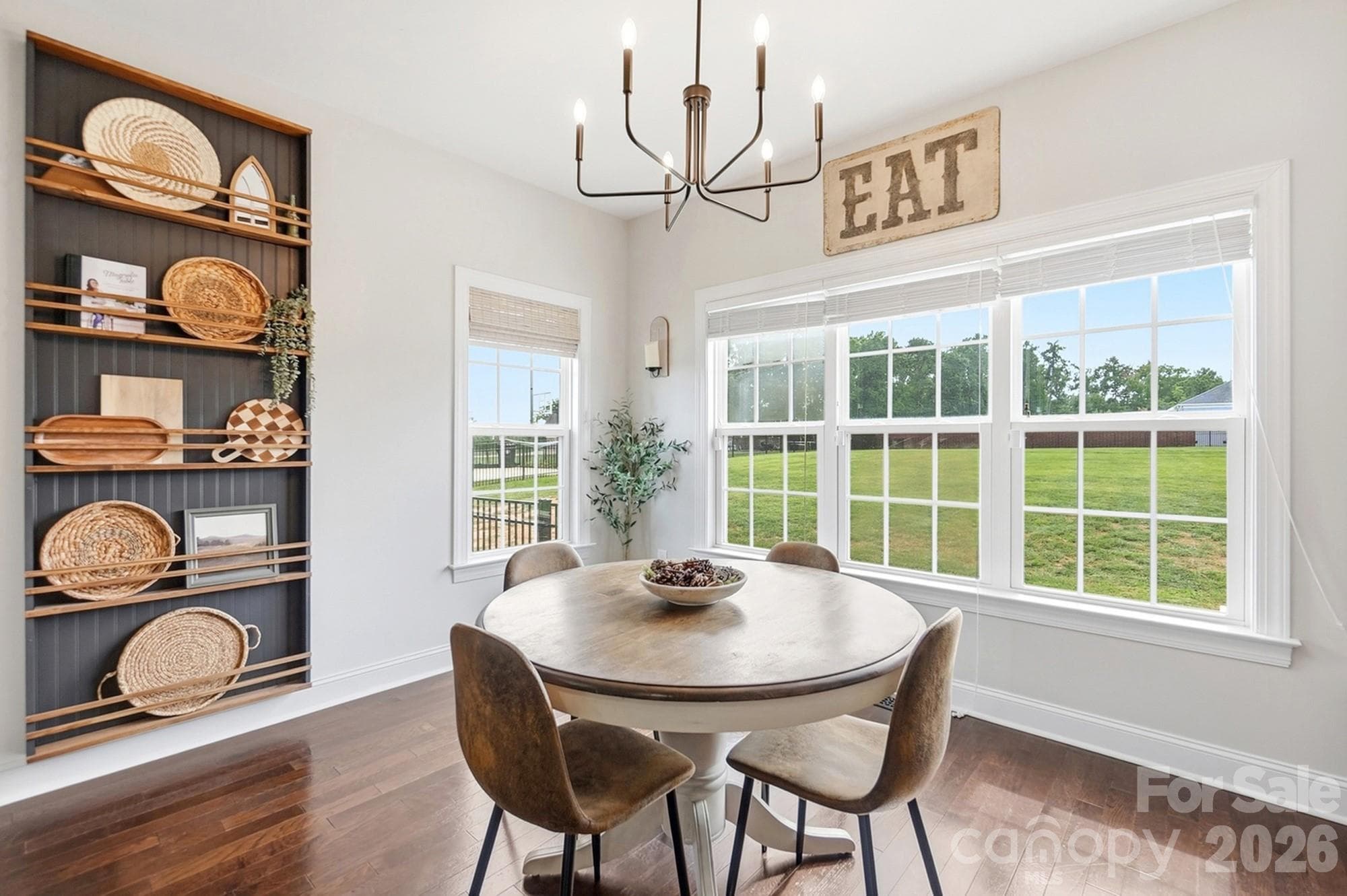 Dining Area with Beautiful Views - 4004 Camden Oaks Lane, Monroe