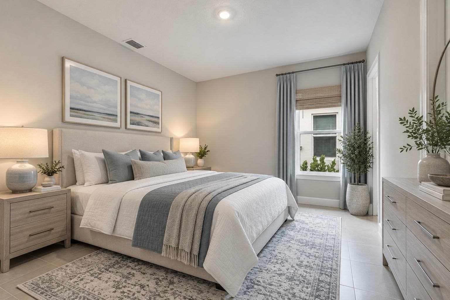 virtually staged bedroom 2 - 15281 CONTENTA LOOP, LAKEWOOD RANCH