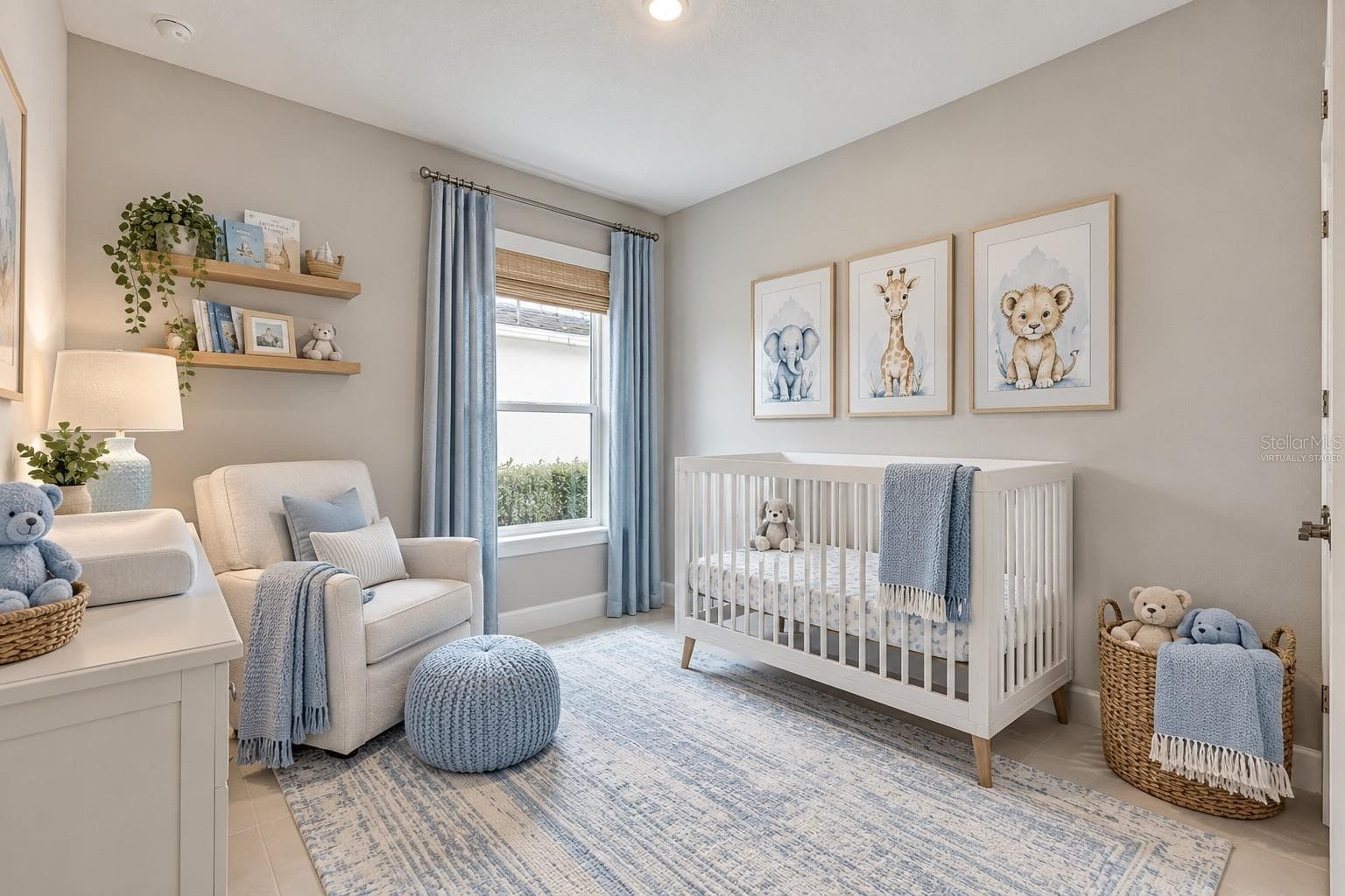 virtually staged bedroom 3 - 15281 CONTENTA LOOP, LAKEWOOD RANCH