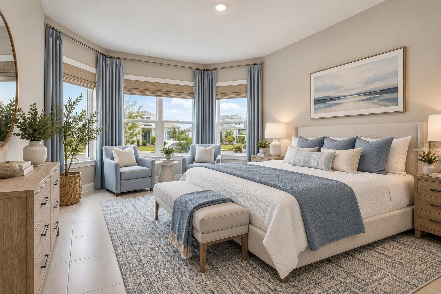 virtually staged front bedroom #4 - 15281 CONTENTA LOOP, LAKEWOOD RANCH