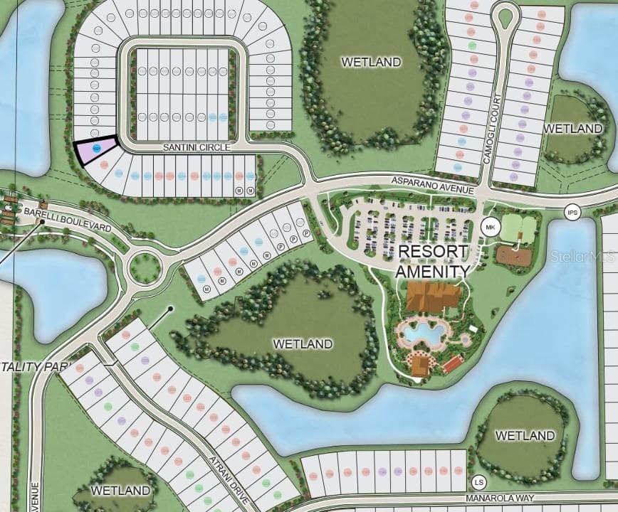 13352 Santini Circle Site Map - 13352 SANTINI CIR, ENGLEWOOD