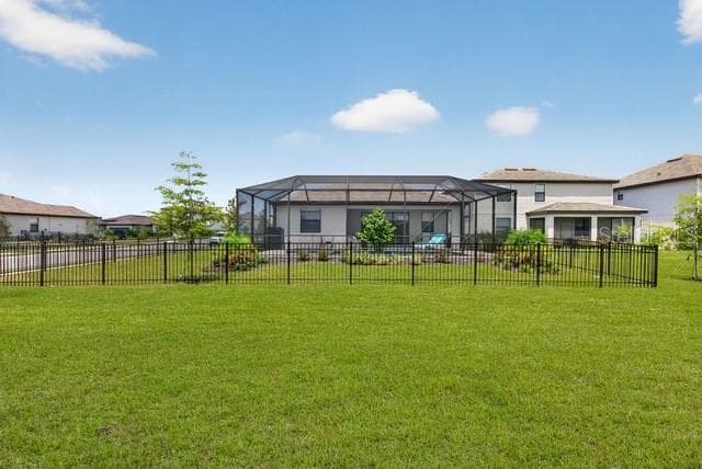 Back Yard - 15104 OXFORD GREY DR, BRADENTON