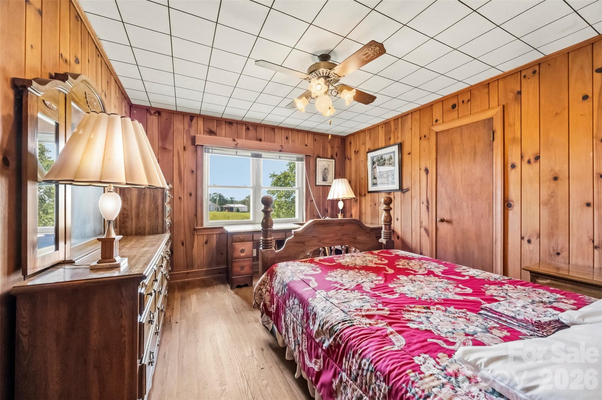 Bedroom #1 is original to the house. - 2925 Fallston Waco Road, Shelby