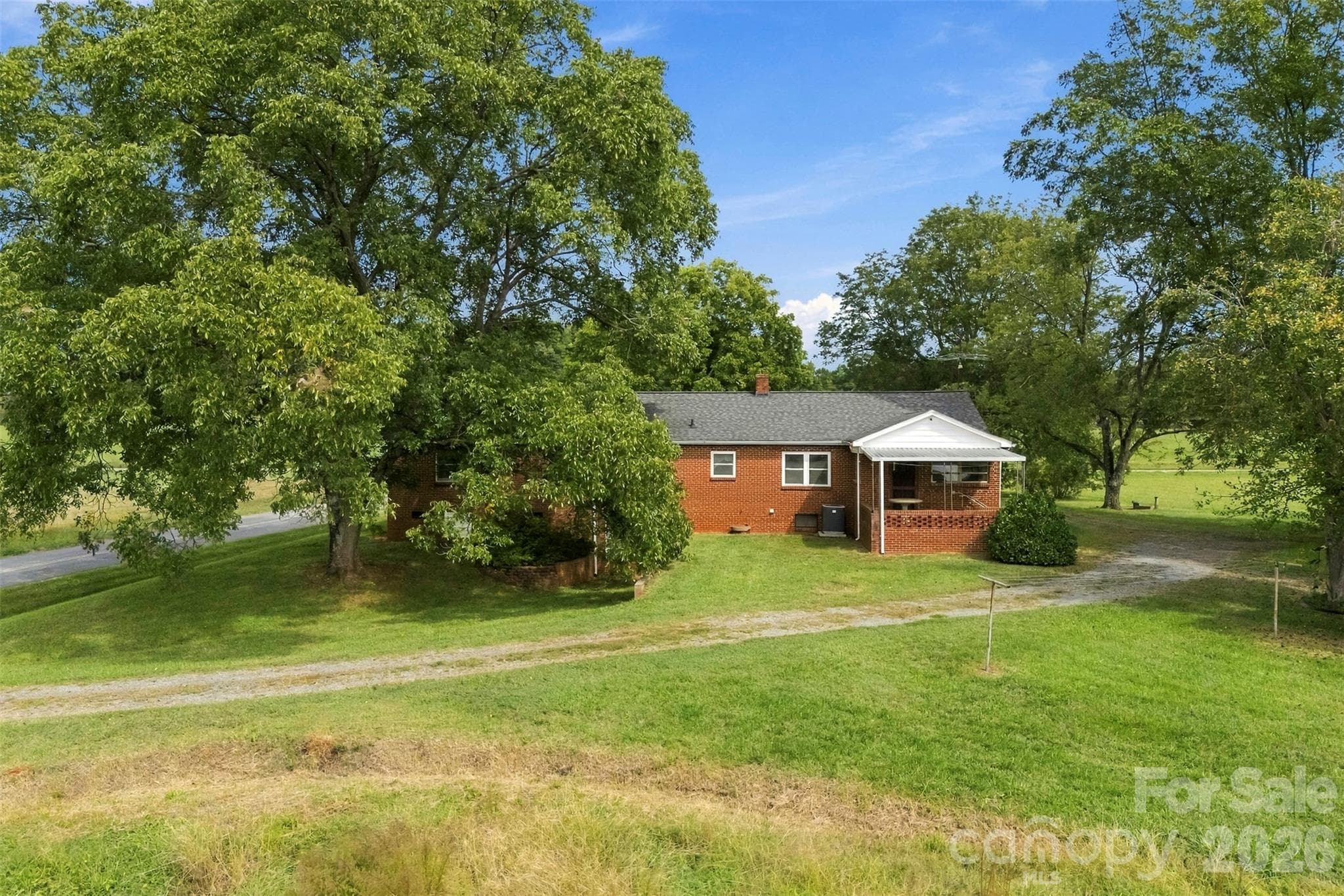 Notice the circle drive! - 2925 Fallston Waco Road, Shelby