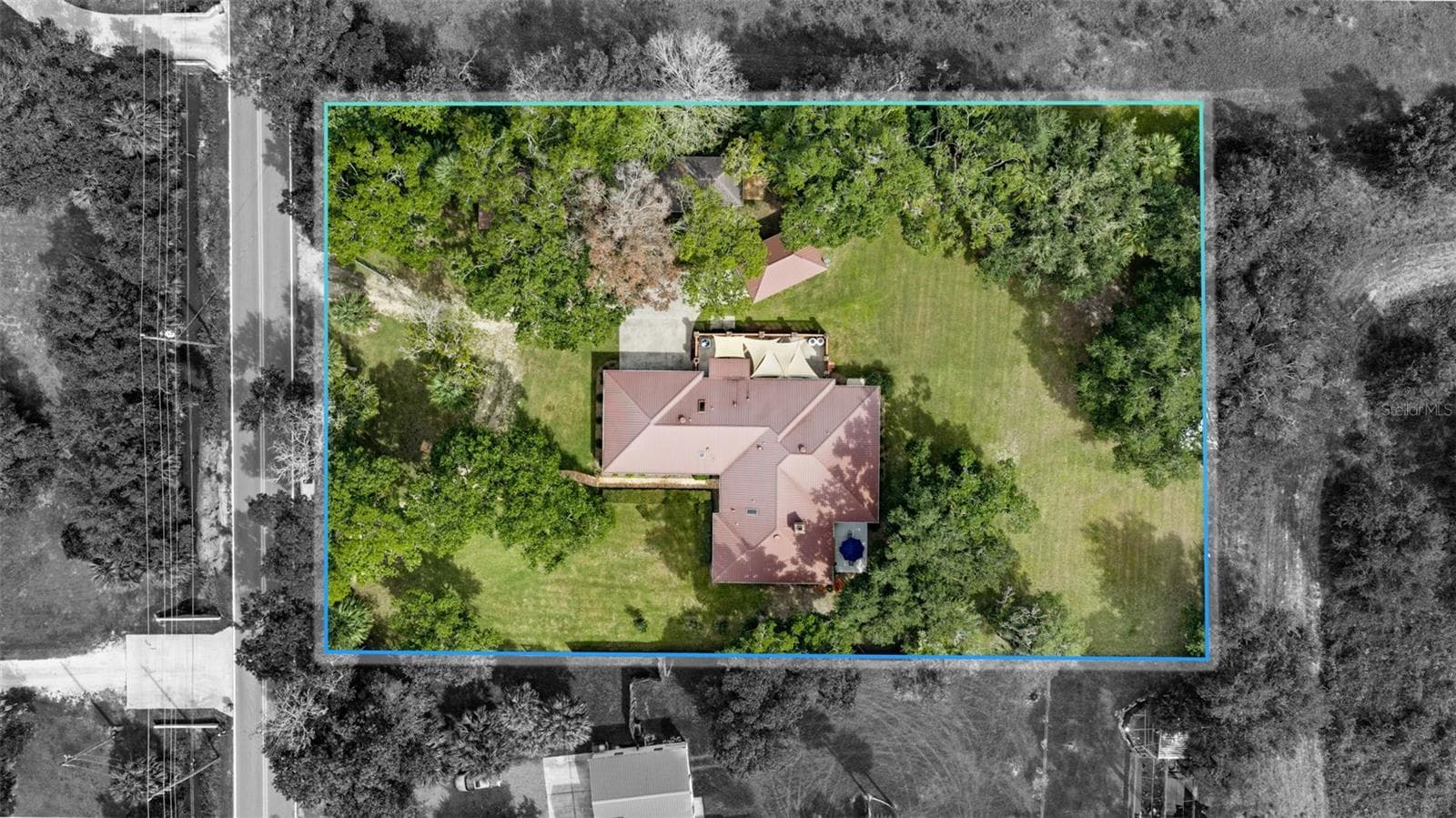 Approx. Lot Lines - 1713 FORD RD, MIMS