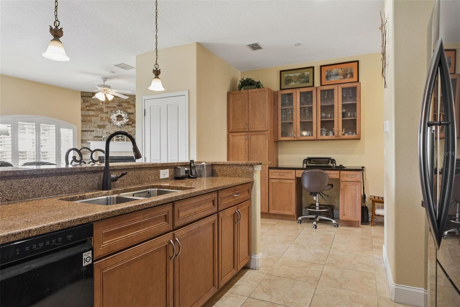 Kitchen/office - 6522 Sand Shore Lane - 6522 SAND SHORE LN, NEW PORT RICHEY