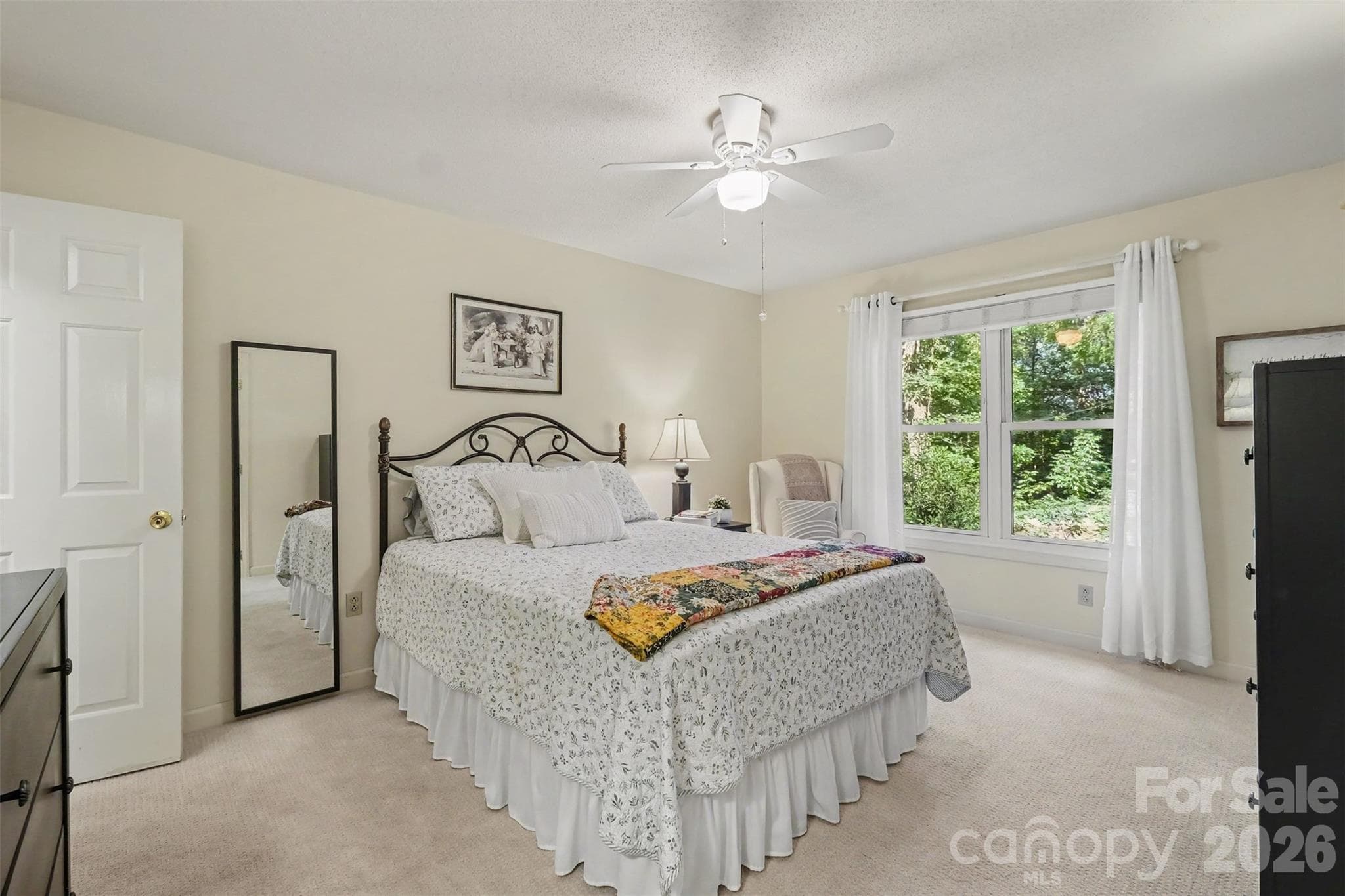 Primary bedroom with walk-in closet - 2786 Dogwood Hills Court, Fort Mill