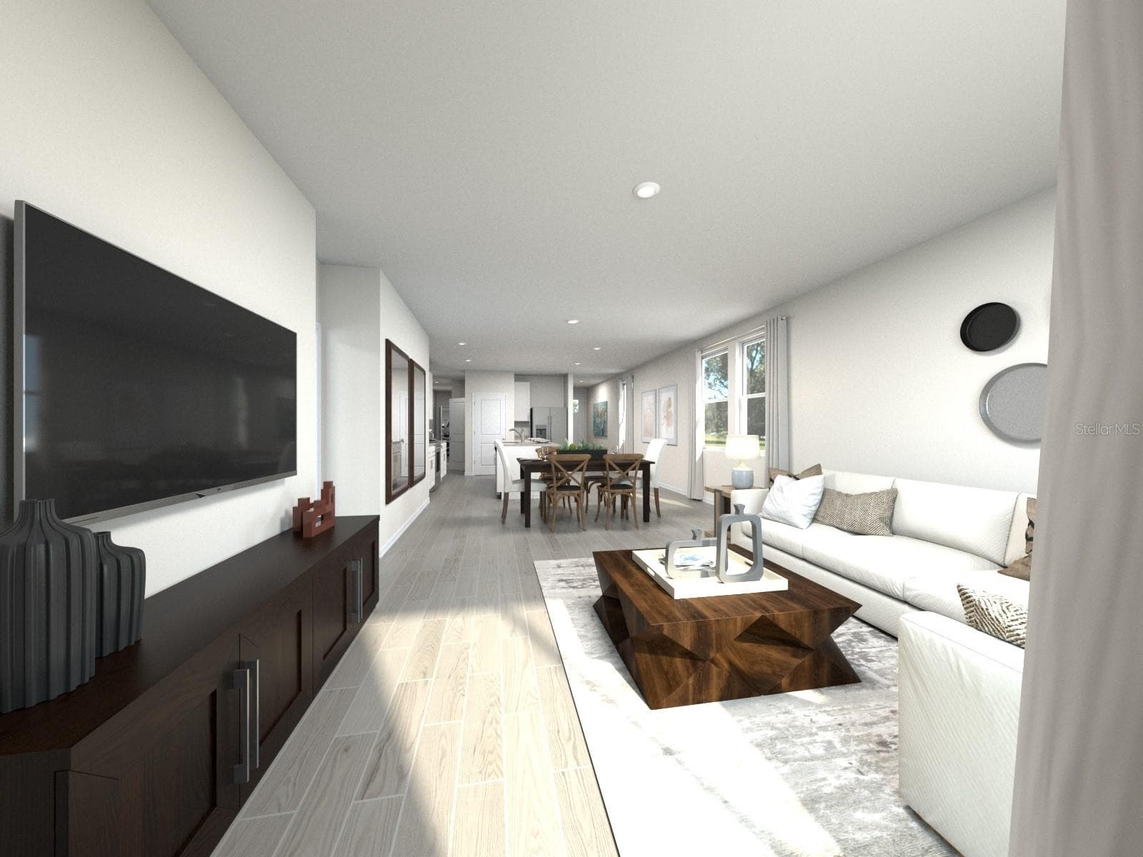 Photo is not of the actual home, but is an inspirational photo of builder’s model home and may depict options, furnishings, and/or decorator features that are not included - 13827 OWEN PRESERVE RUN, PARRISH
