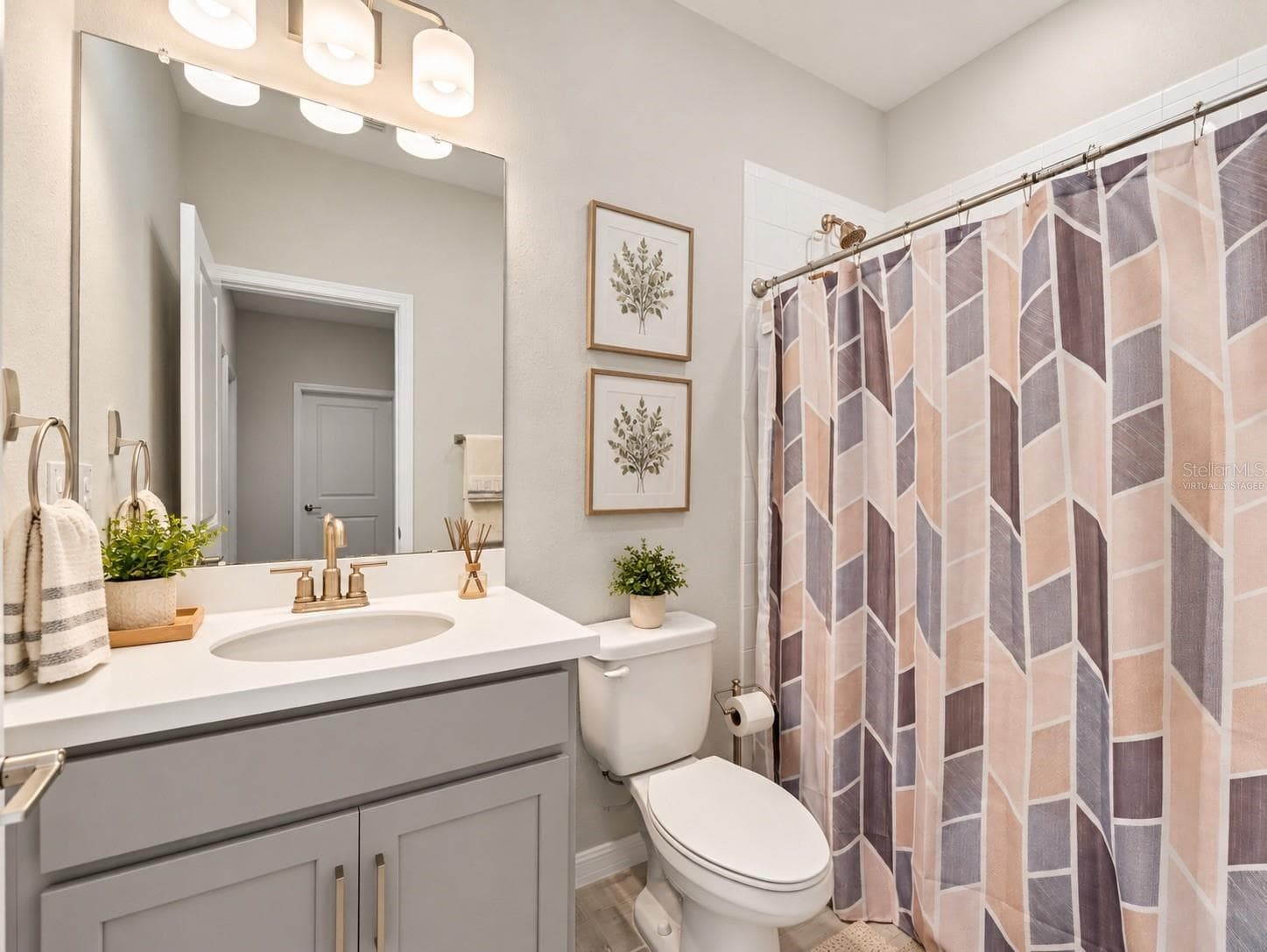 virtually staged bath - 13631 RANGELAND BLVD, ODESSA