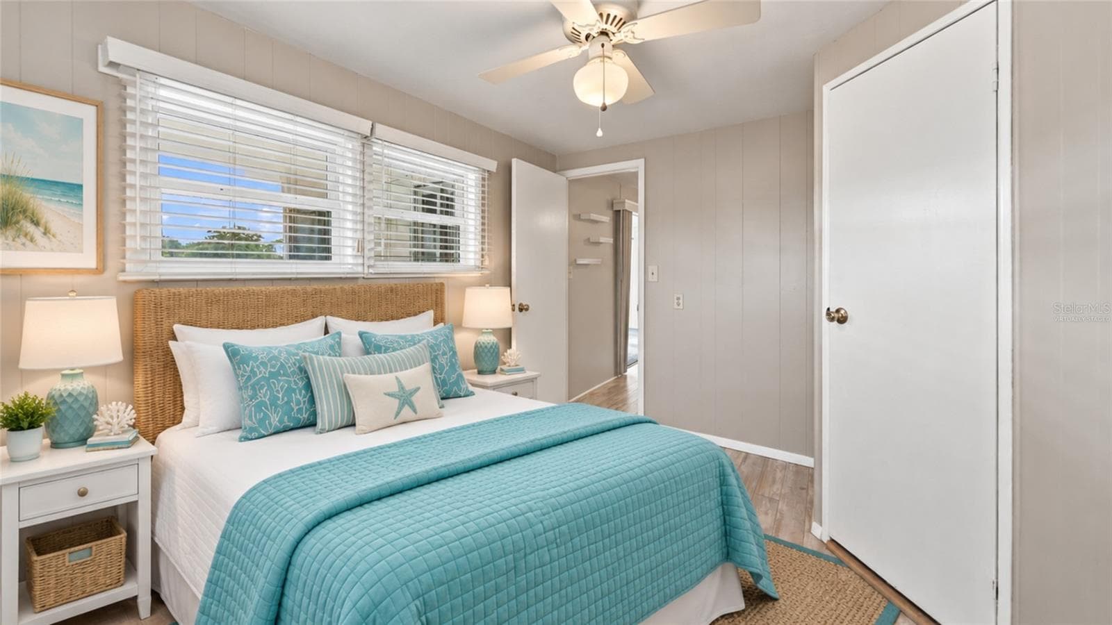 Virtually Staged Guest Bedroom - 503 ALJO PL, NORTH PORT