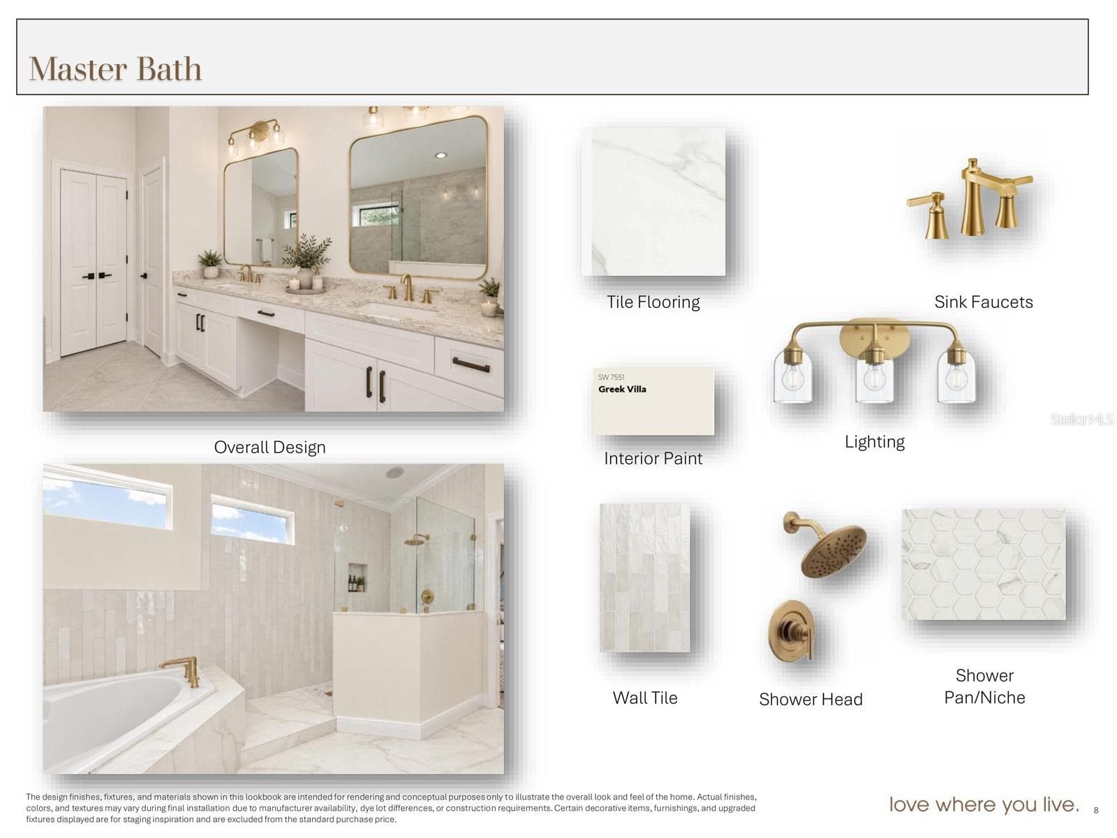 Master Bath - 18460 PURPLE CREEK LN, LUTZ