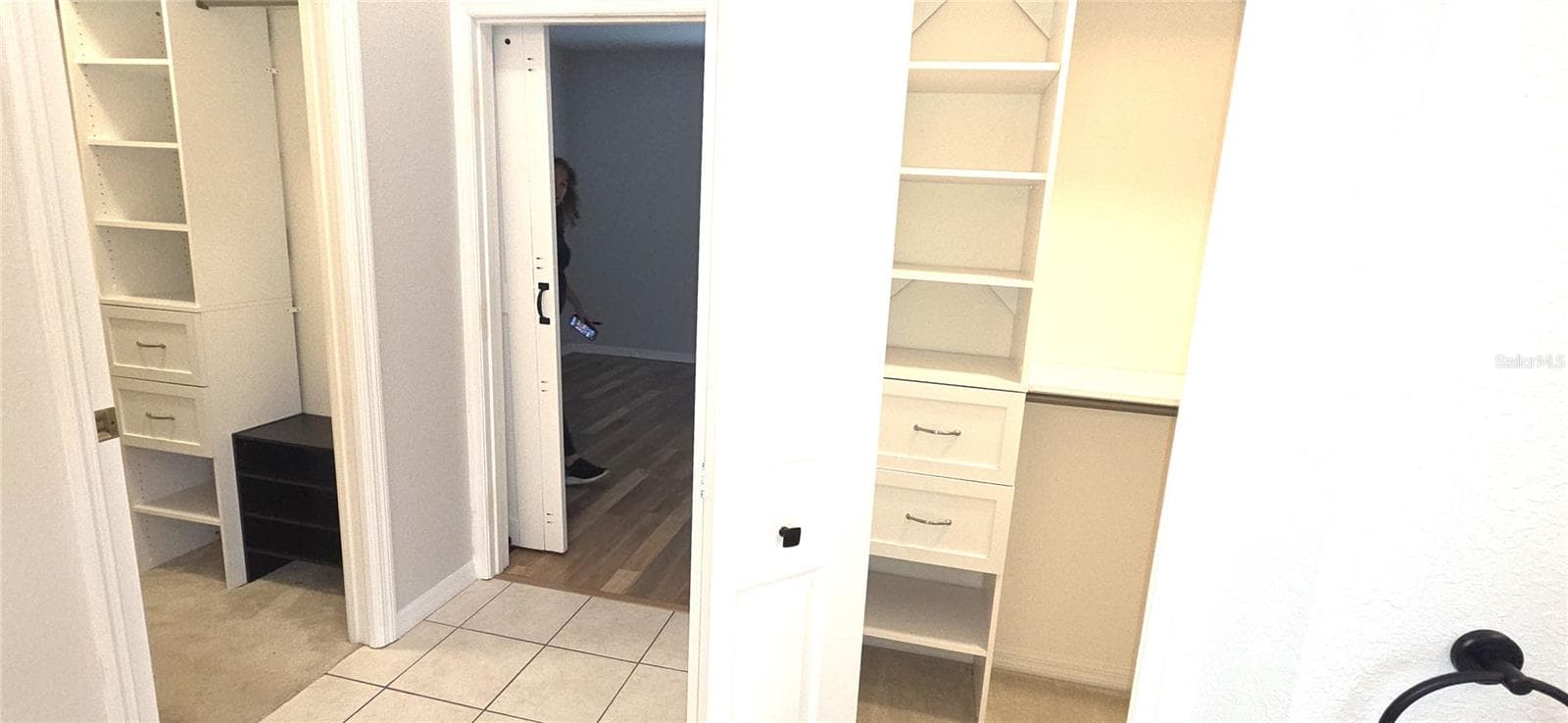 Primary Bedroom Walk-in Closets - 5288 GREEN DR, WINTER HAVEN