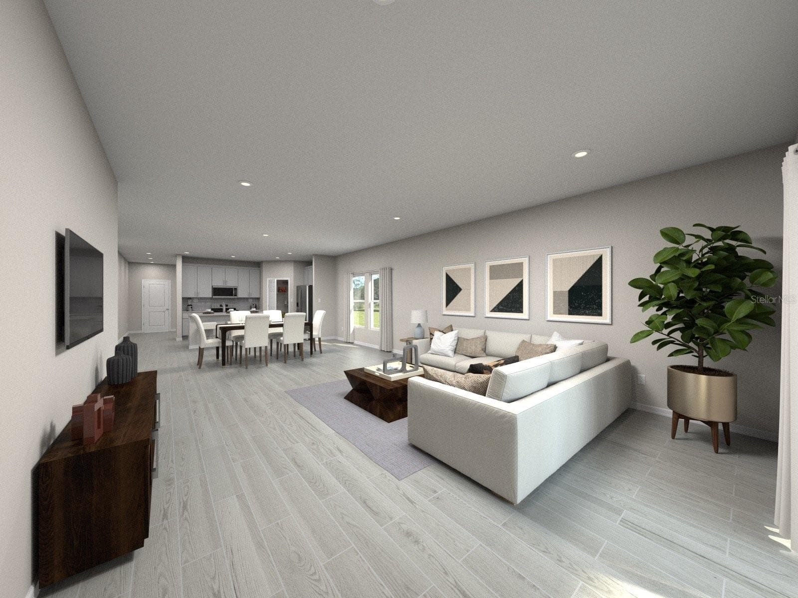Photo is not of the actual home, but is an inspirational photo of builder’s model home and may depict options, furnishings, and/or decorator features that are not included - 2049 ROSEWOOD DR, BARTOW