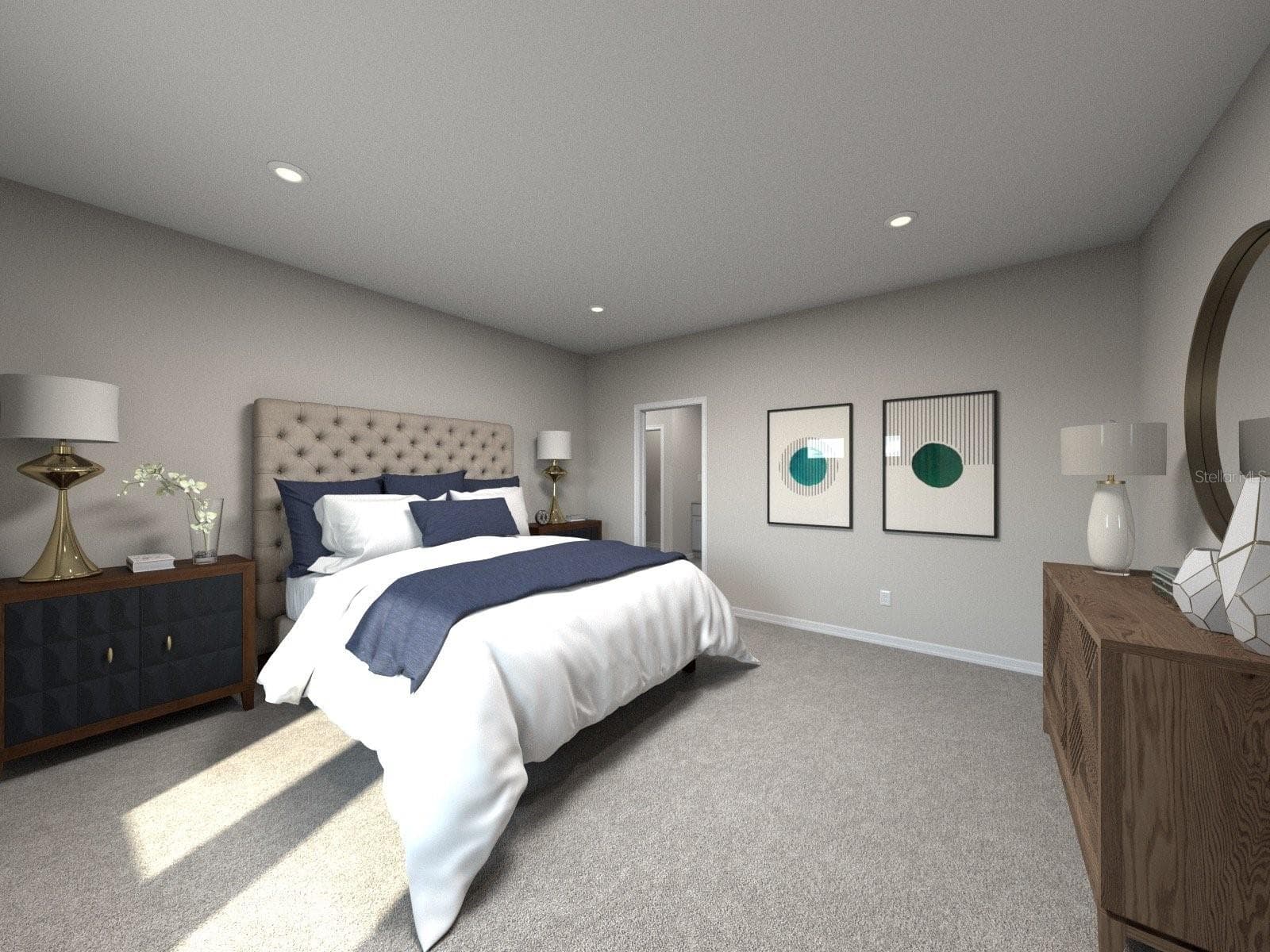 Photo is not of the actual home, but is an inspirational photo of builder’s model home and may depict options, furnishings, and/or decorator features that are not included - 2037 ROSEWOOD DR, BARTOW