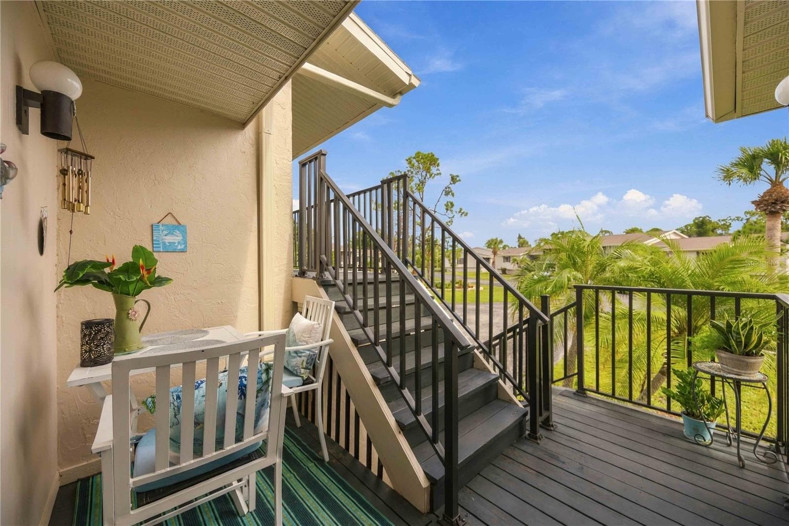 first level, deck with sitting area - 4260 PLACIDA RD #17A, ENGLEWOOD