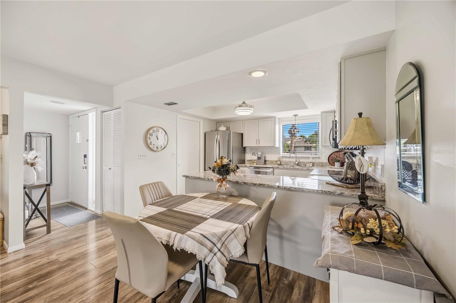 kitchen / dining / entry way - 4260 PLACIDA RD #17A, ENGLEWOOD