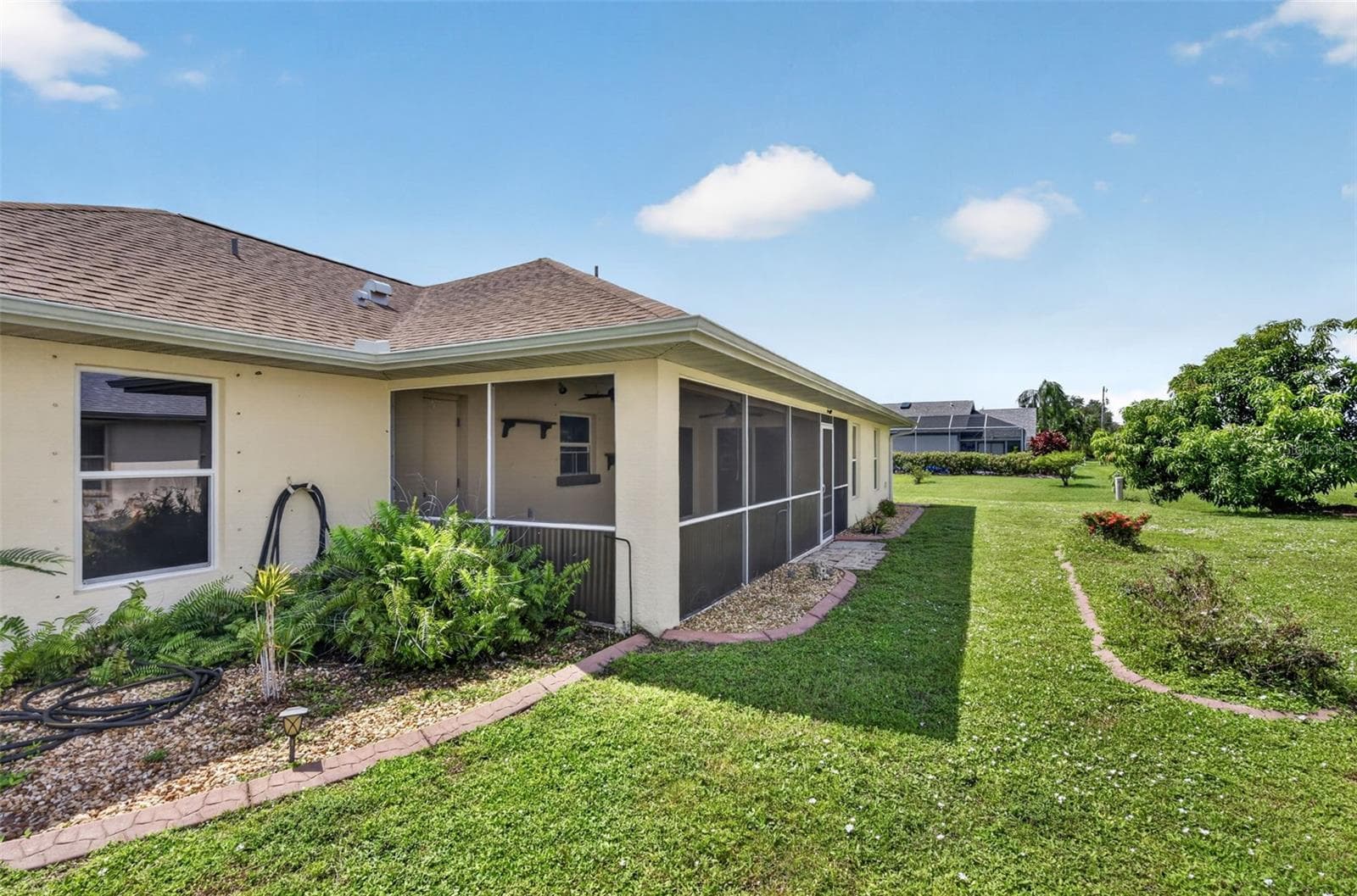 Exterior View of Screen Enclosed Lanai - 2184 ONONDAGA LN, PUNTA GORDA