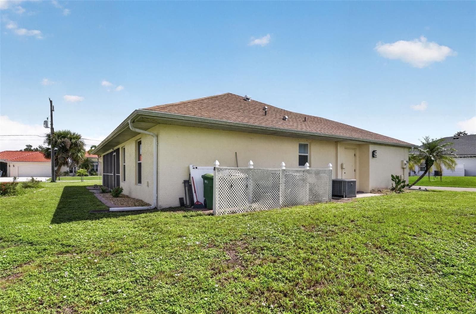 Rear View - Northeast Elevation - 2184 ONONDAGA LN, PUNTA GORDA