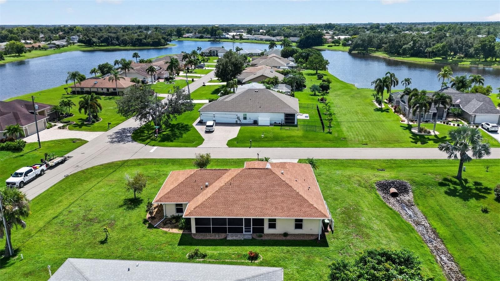 Aerial View - 2184 ONONDAGA LN, PUNTA GORDA