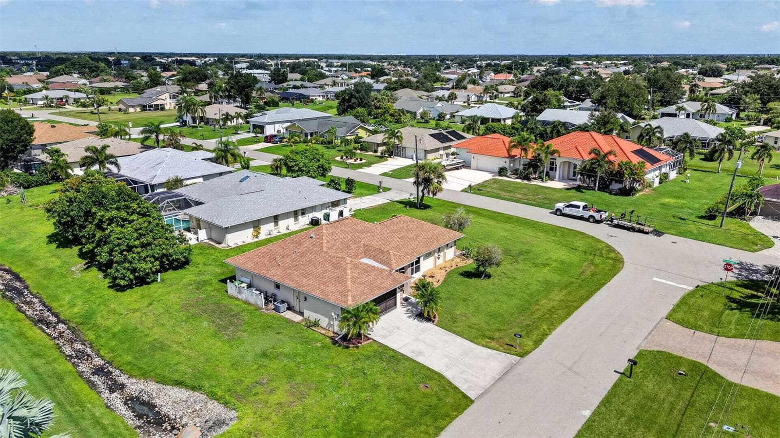 Aerial View - 2184 ONONDAGA LN, PUNTA GORDA