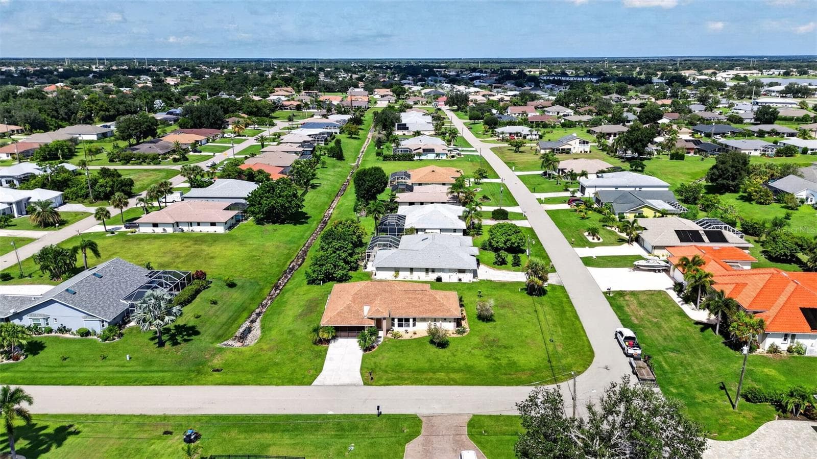 Aerial View - 2184 ONONDAGA LN, PUNTA GORDA
