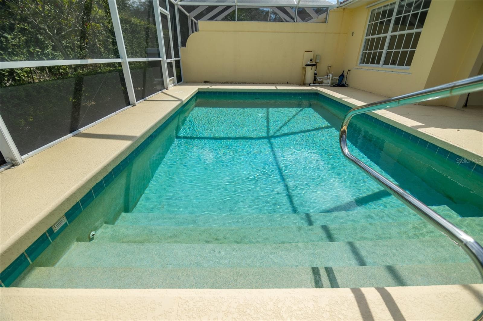 Detail shot of the pool. - 8876 ESTEPONA CT, SARASOTA