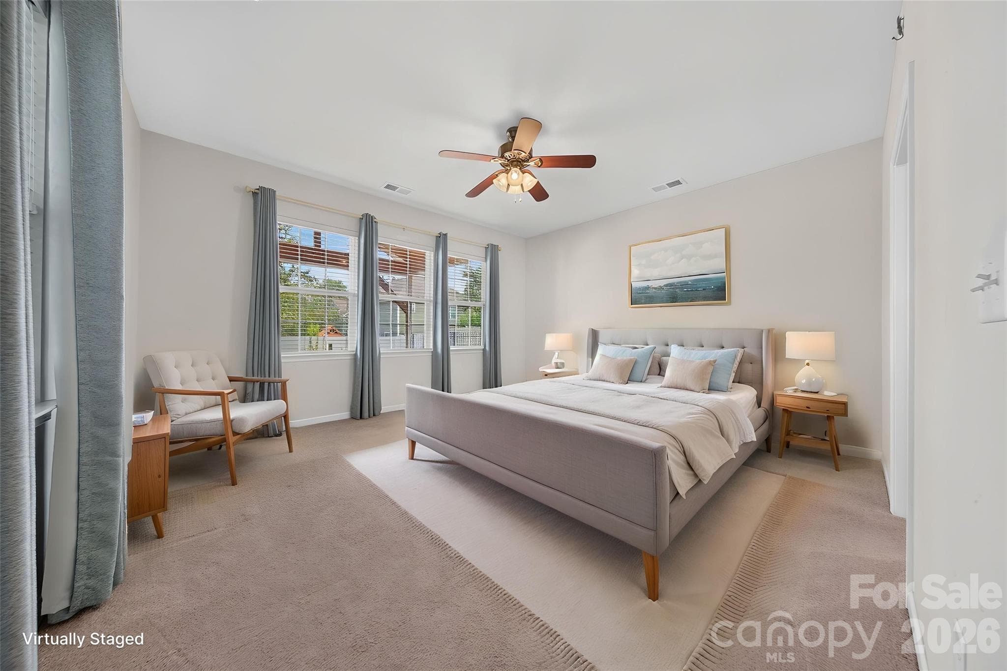1st Floor Primary Suite Virtually Staged - 234 Fordham Court, Lancaster