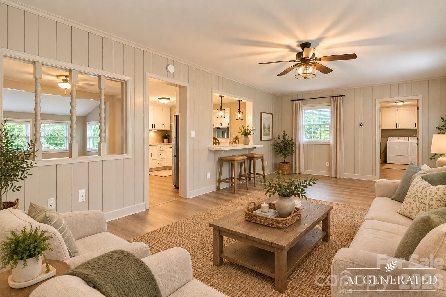 AI GENERATED AND STAGED - 6426 Deep Springs Road, Marshville