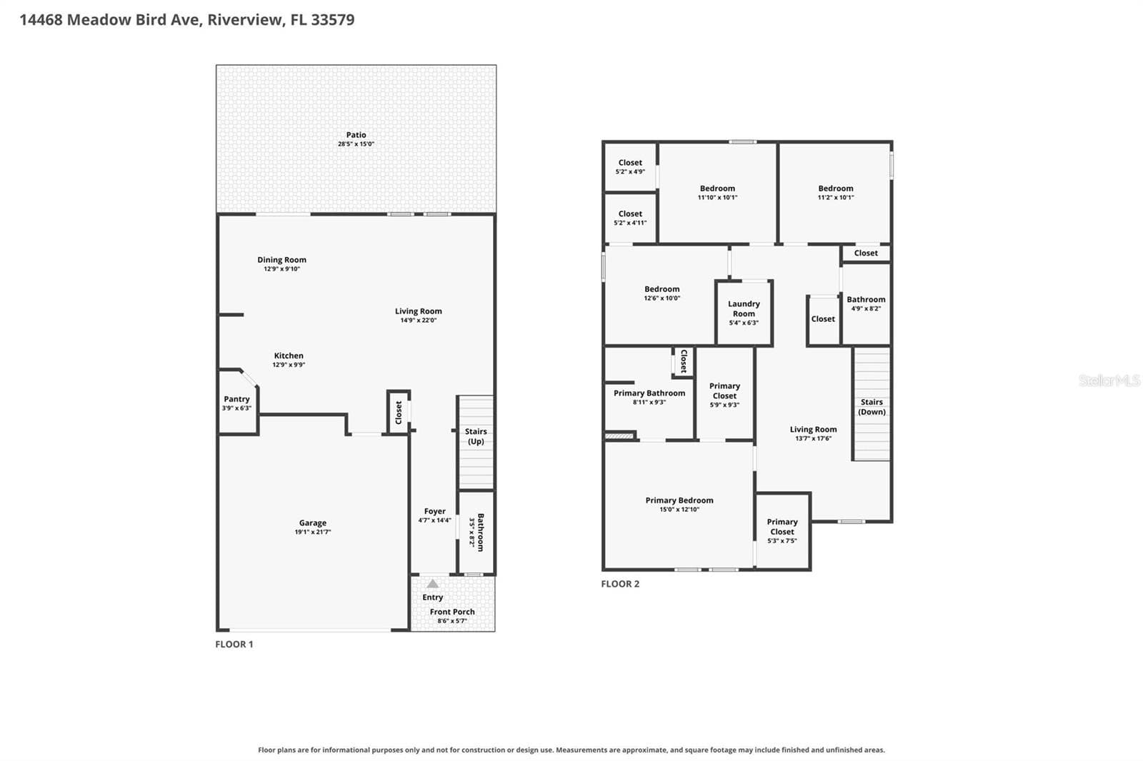 Single Family Residence at 14468 MEADOW BIRD AVE, RIVERVIEW, photo 3 of 73