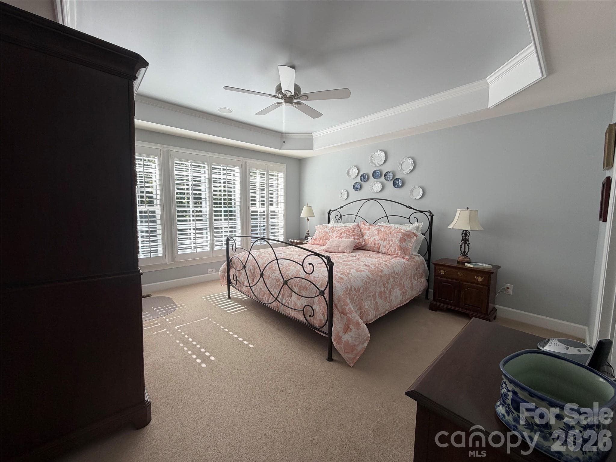 Primary bedroom on main floor - 11437 Corliss Avenue, Charlotte