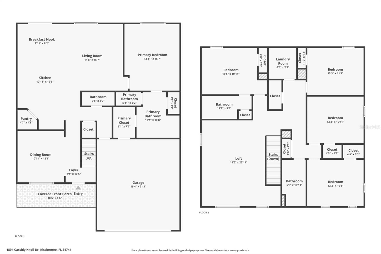 Single Family Residence at 1894 CASSIDY KNOLL DR, KISSIMMEE, photo 50 of 51