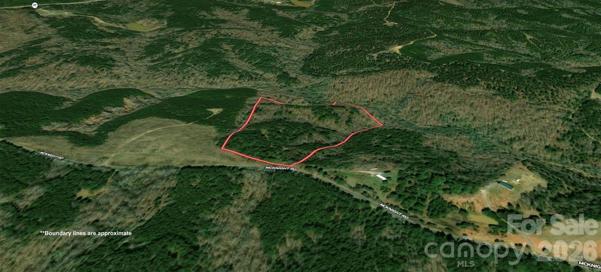 3D view of proposed 15 acres - 1350 McKnight Road, Smyrna