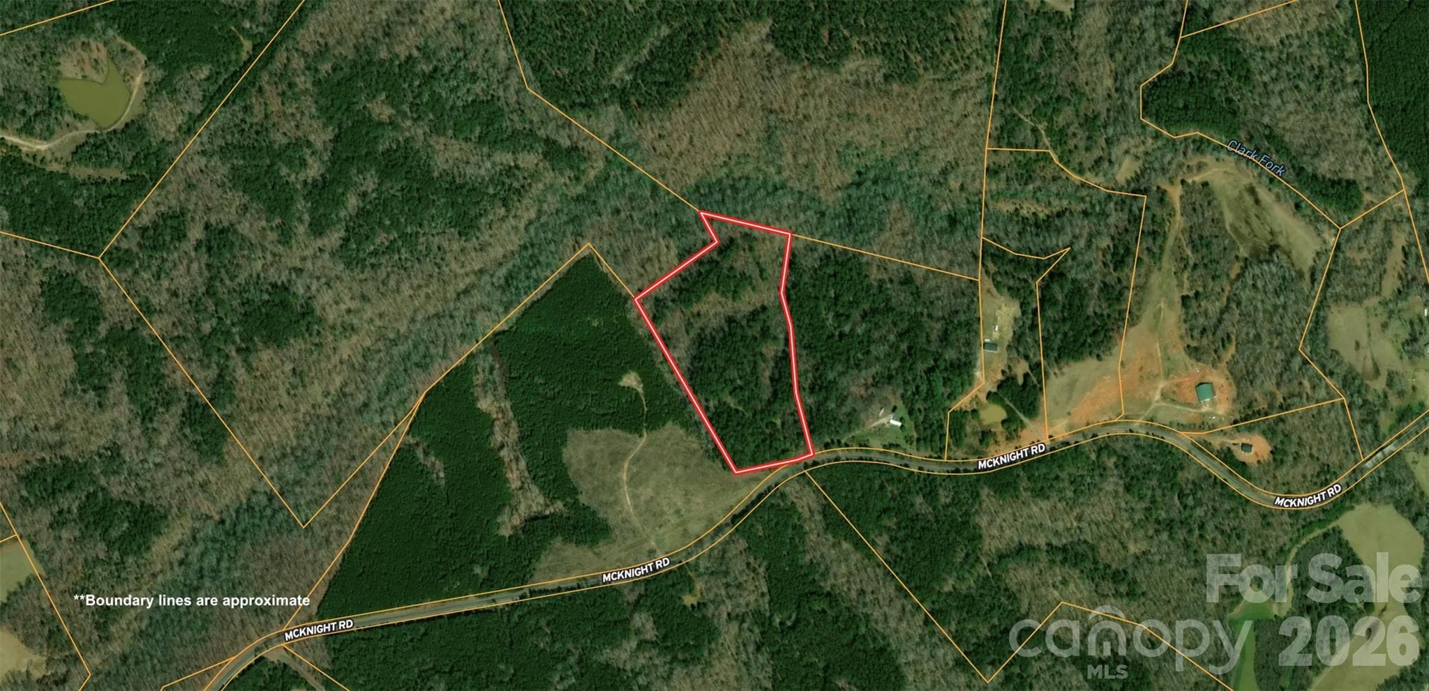Parcel View of Proposed 15 +/- acres - 1350 McKnight Road, Smyrna