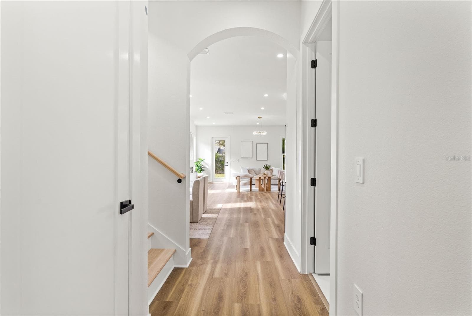 entry way hall to great room/ kitchen - 10154 HODSON PL, SEMINOLE