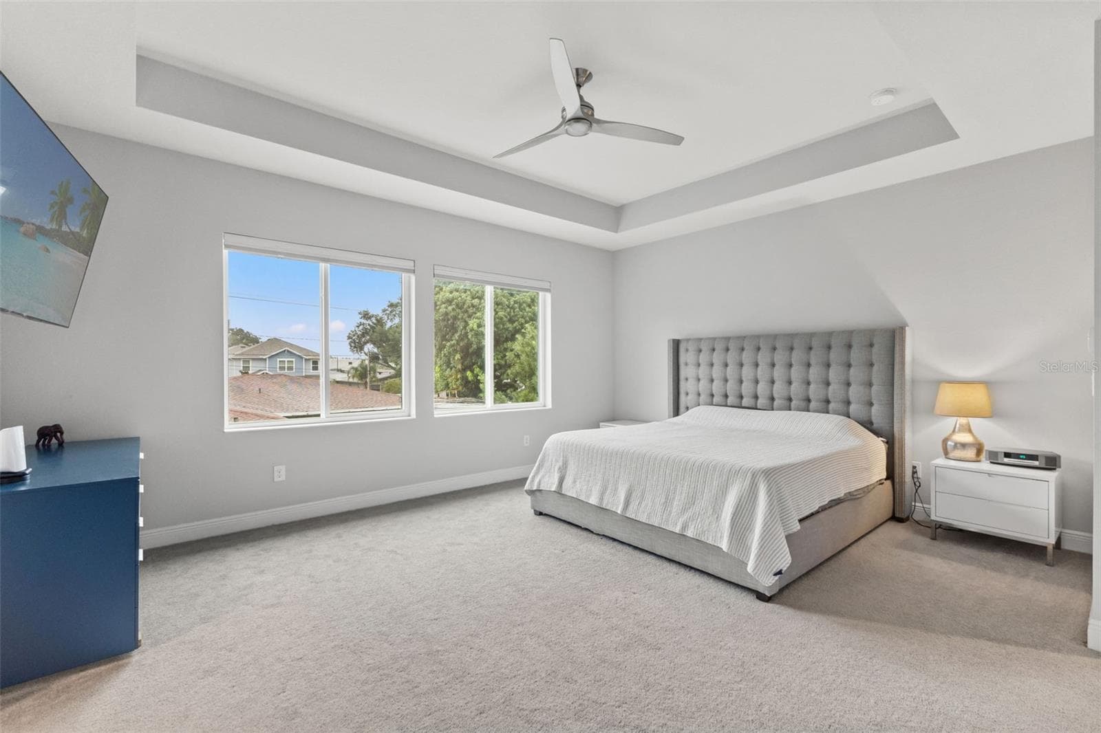 Primary bedroom - 4009 W CARMEN ST, TAMPA