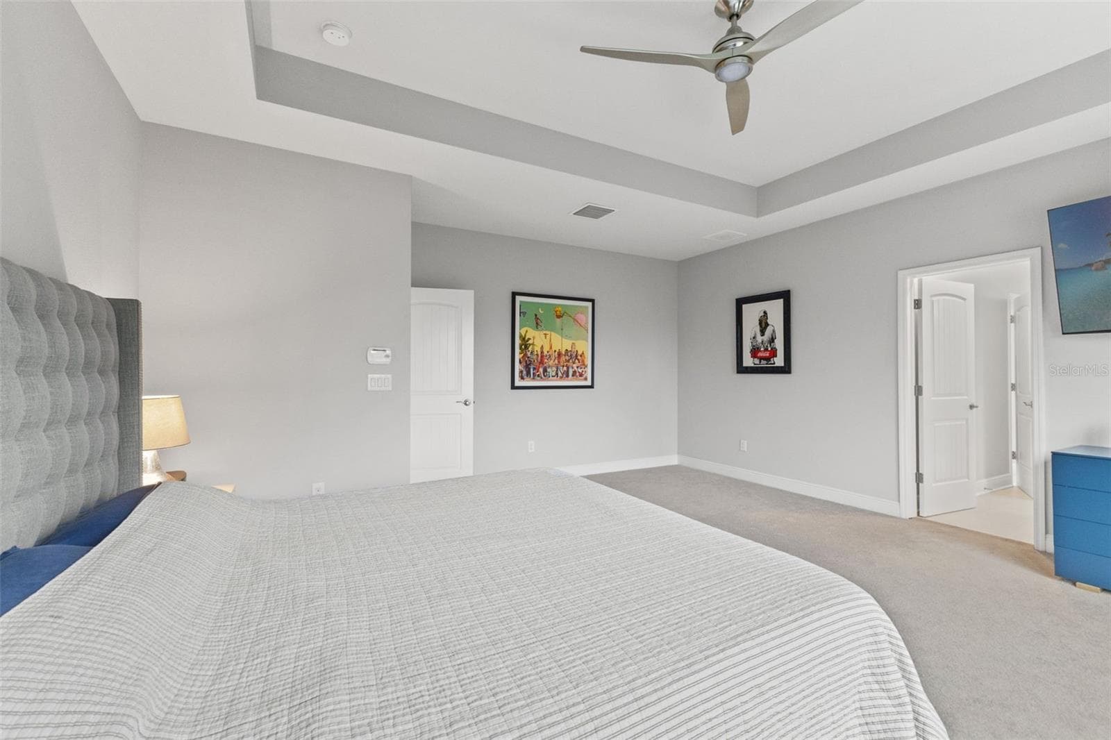 Primary bedroom - 4009 W CARMEN ST, TAMPA
