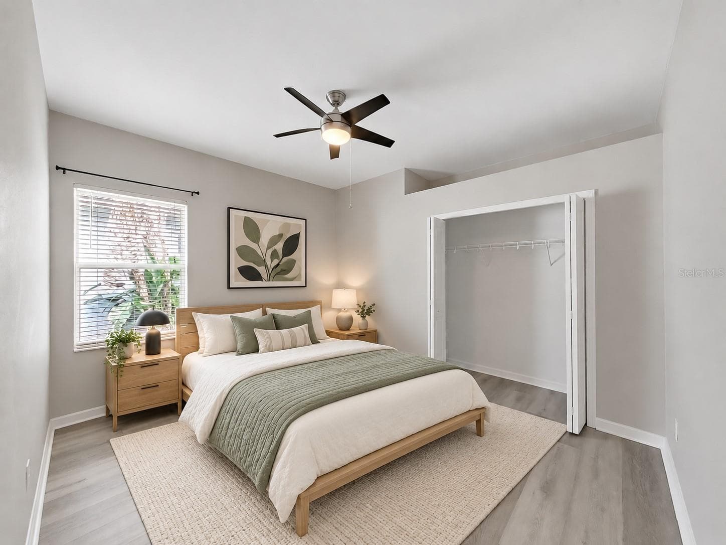 visual staging:bedroom 2 - 9310 MANGROVE CT, TAMPA